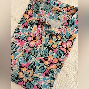 Chubbies Performance Floral Polo Shirt- The Weekend Has Arrived-  Men's Size XXL